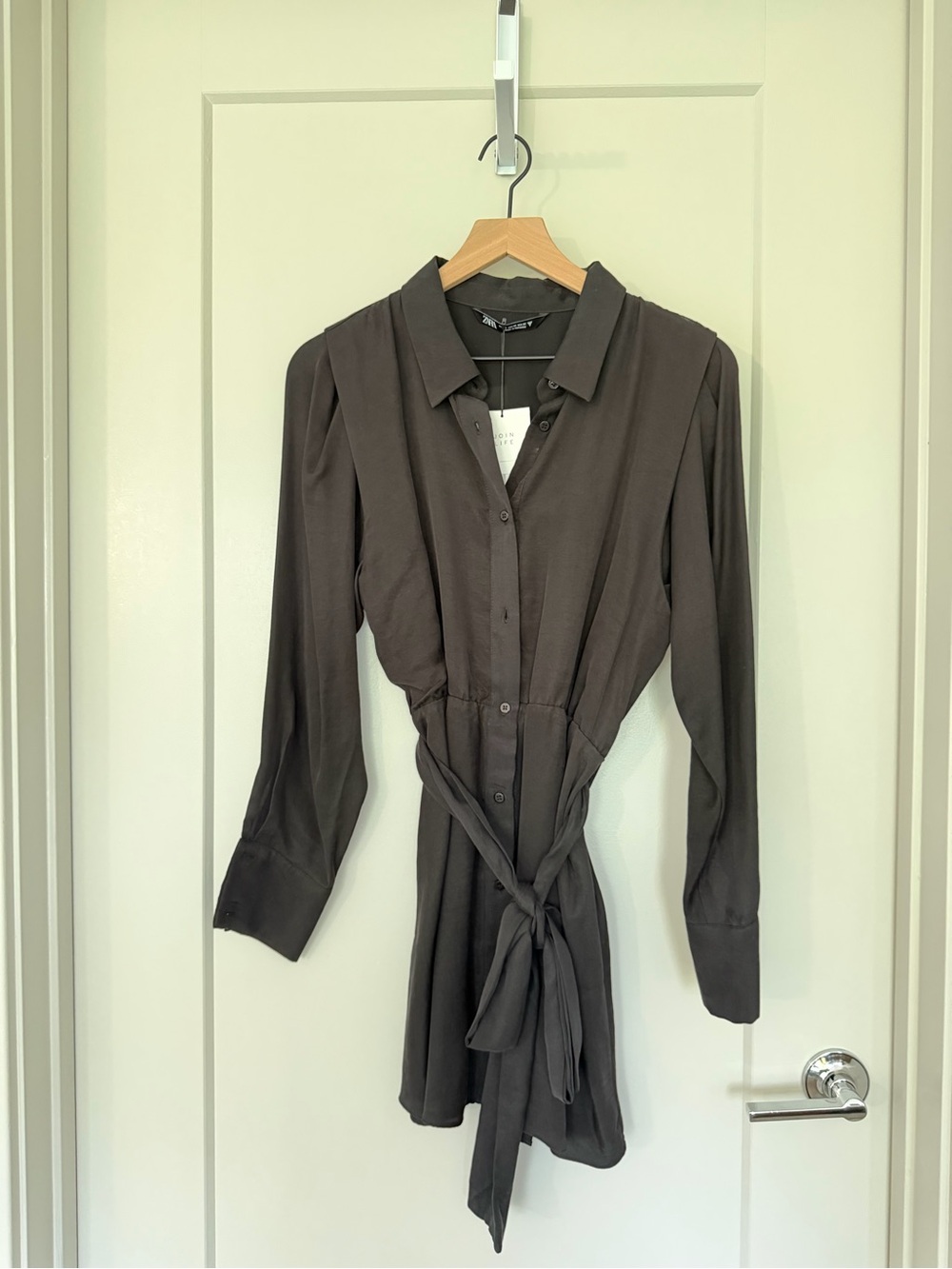 Women’s black mini dress